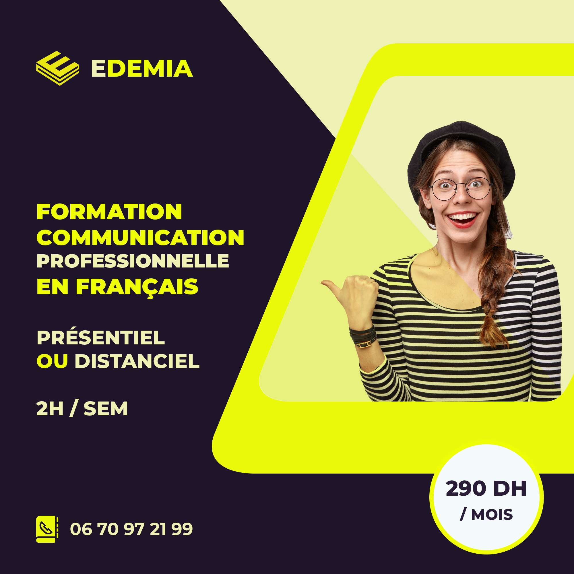 Formation Communication Français. Cours du soir ou Weekend.